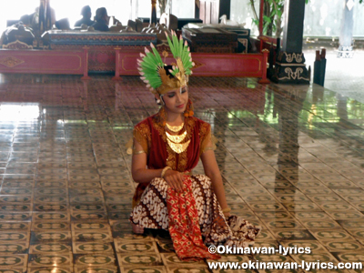 ジャワ伝統舞踊(Jawa traditional dance)@Kraton