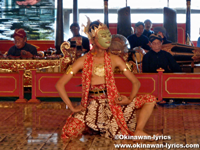 ジャワ伝統舞踊(Jawa traditional dance)@Kraton