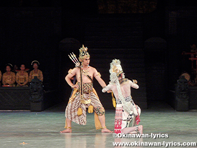 ラーマヤナ舞踏(Ramayana Ballet)@プランバナン寺院(Candi Prambanan)