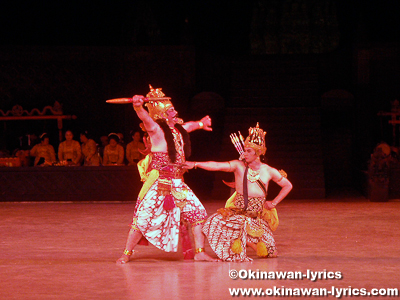 ラーマヤナ舞踏(Ramayana Ballet)@プランバナン寺院(Candi Prambanan)