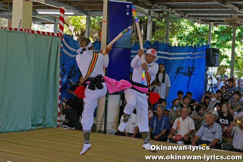 棒踊り@多良間島の八月踊り(塩川)