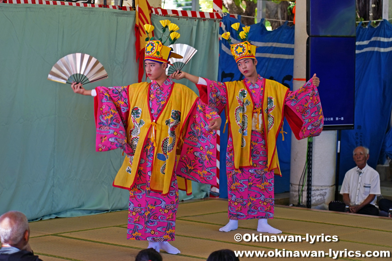 若衆踊り@多良間島の八月踊り(塩川)