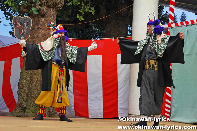 組踊「多田名組」@多良間島の八月踊り(塩川)