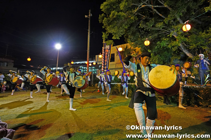 エイサー(那覇市松島青年会)@首里末吉町十五夜祭