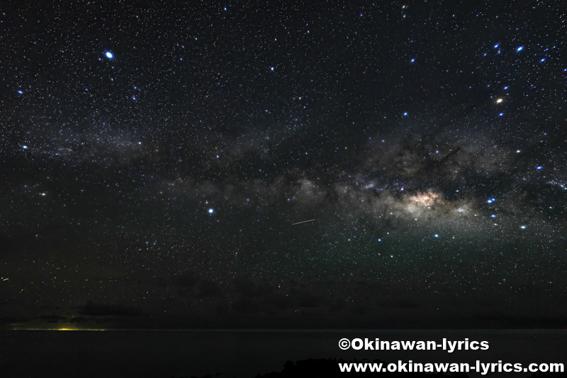 星空撮影@石垣島(玉取崎展望台)