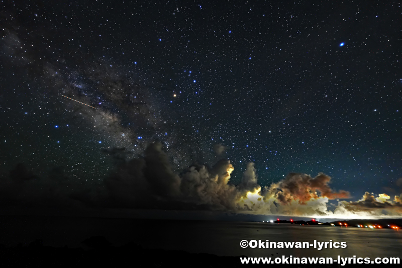 星空撮影@石垣島(玉取崎展望台)