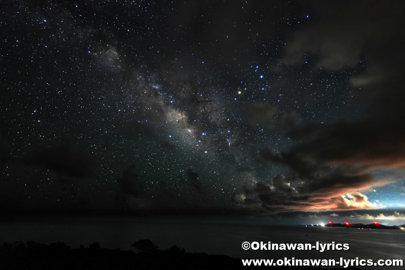 星空撮影@石垣島(玉取崎展望台)