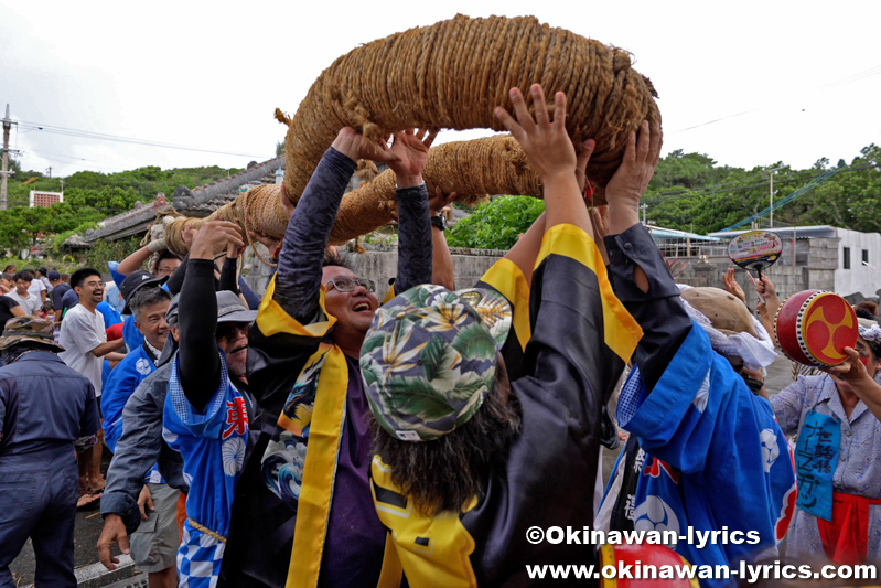 東の勝利@浜比嘉島の比嘉区豊年祭