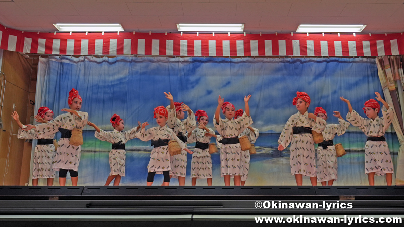 創作舞踊「海のチンボーラ」@大宜味村根路銘・上原区の豊年祭