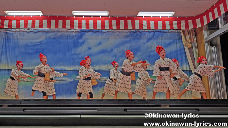 創作舞踊「海のチンボーラ」@大宜味村根路銘・上原区の豊年祭