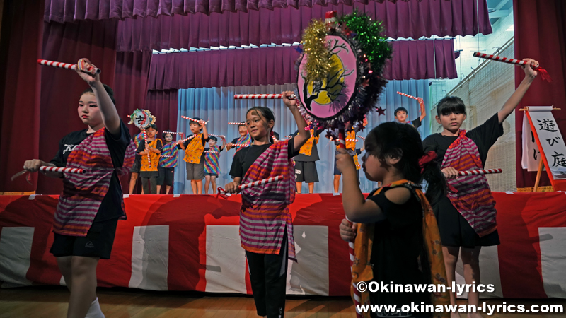 遊び庭@名護市の古我知区豊年祭