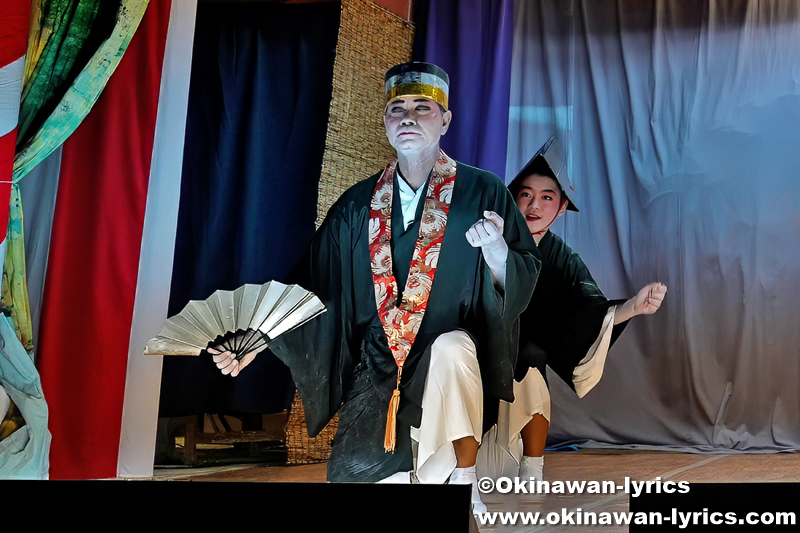 大蛇退治の劇「大主」@大宜味村津波区の豊年祭
