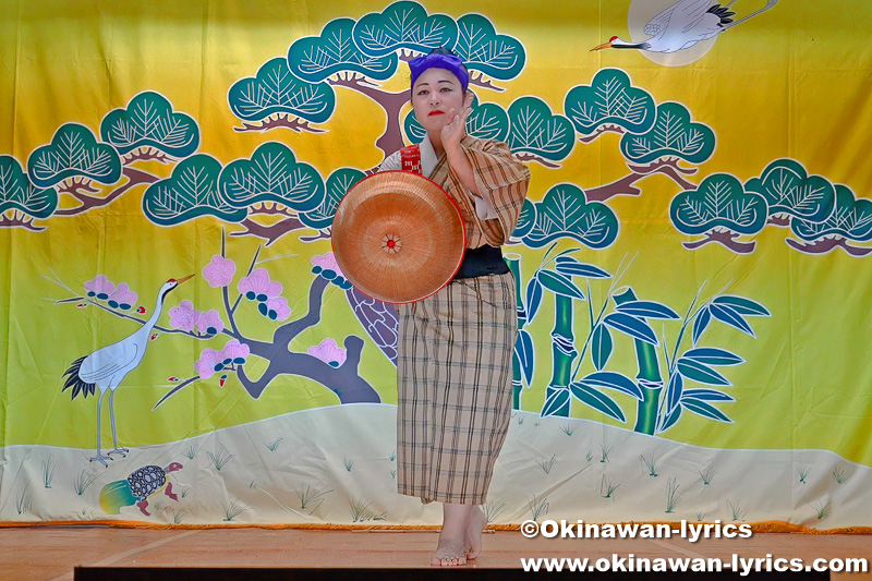 琉球舞踊「むんじゅる」@大宜味村津波区の豊年祭