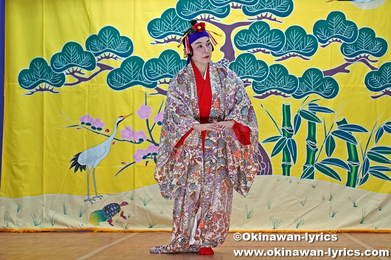 @大宜味村津波区の豊年祭