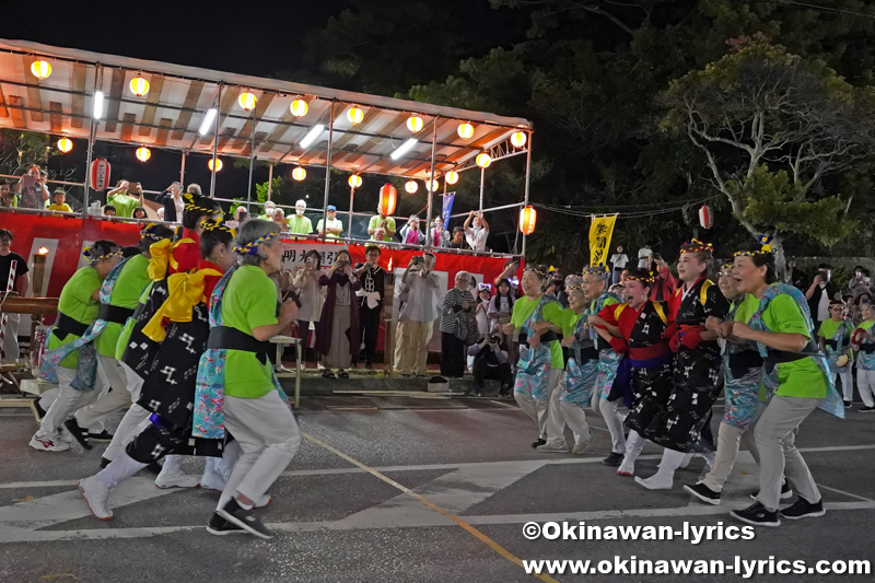 ガーエー@浦添市の城間松明大綱引