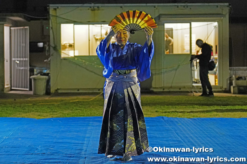 日本舞踊@中城村津覇の獅子舞(初起こし)