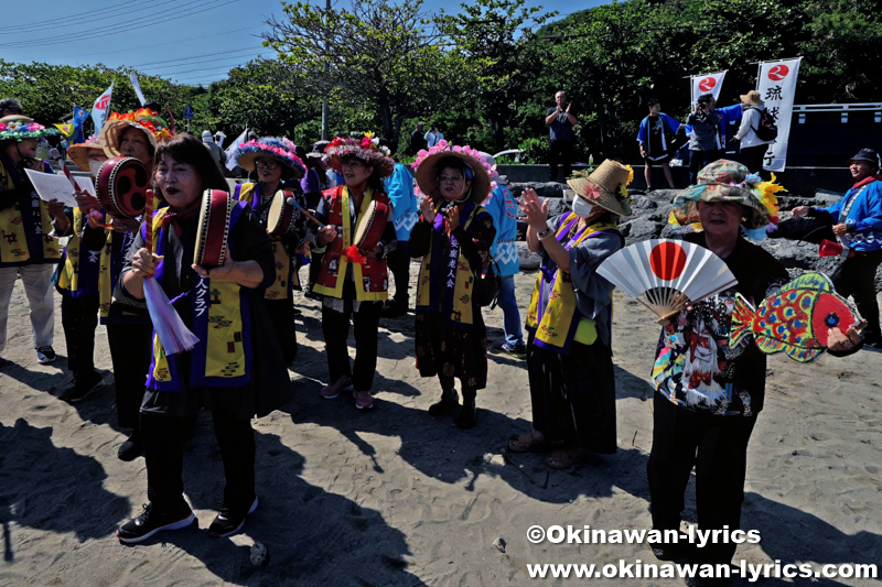 カチャーシー@平安座島のサングヮチャー