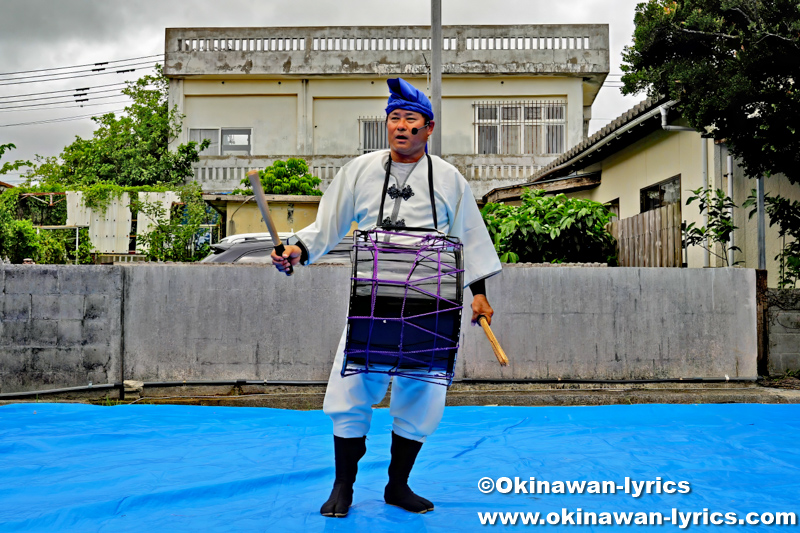 京太郎(早口説)@安慶名区神獅子奉納祭