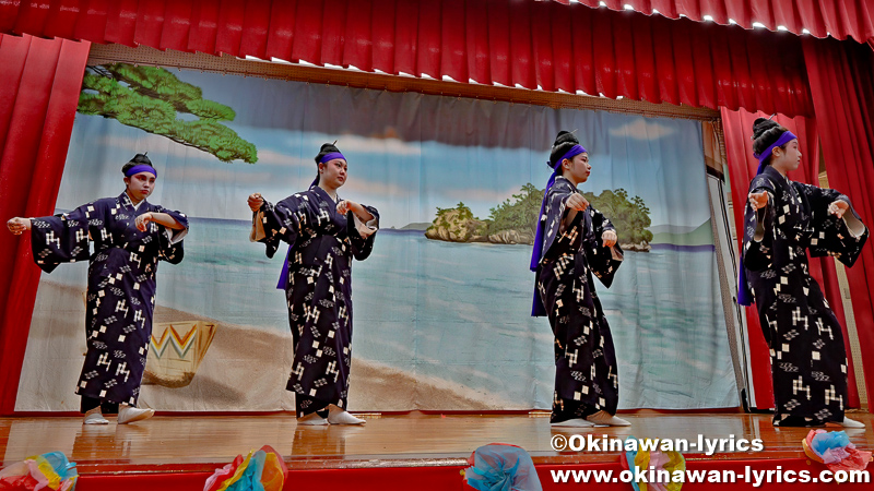 雑踊「浜千鳥」@名護市田井等・親川豊年祭