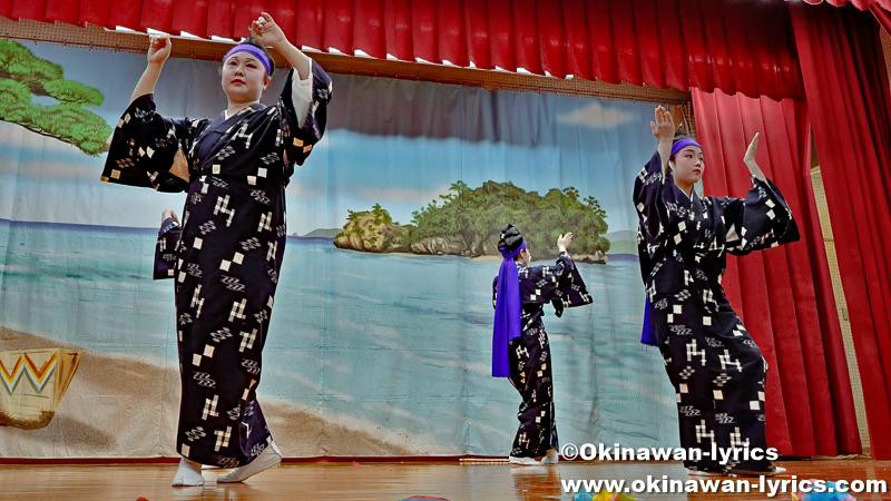 雑踊「浜千鳥」@名護市田井等・親川豊年祭