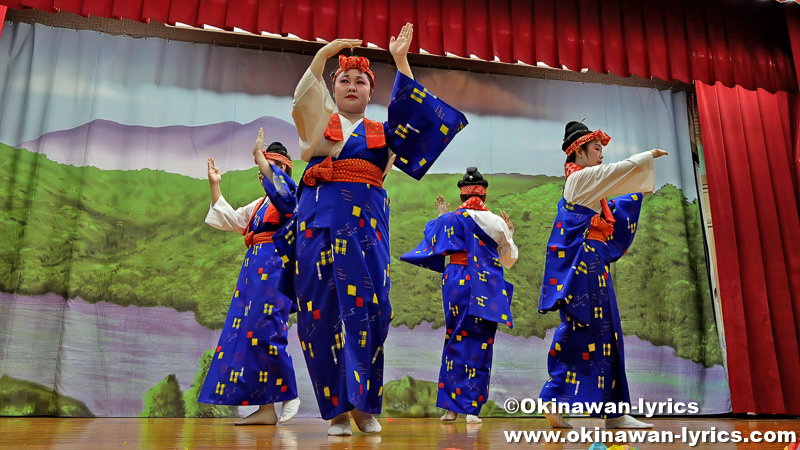 雑踊「取納奉行」@名護市田井等・親川豊年祭