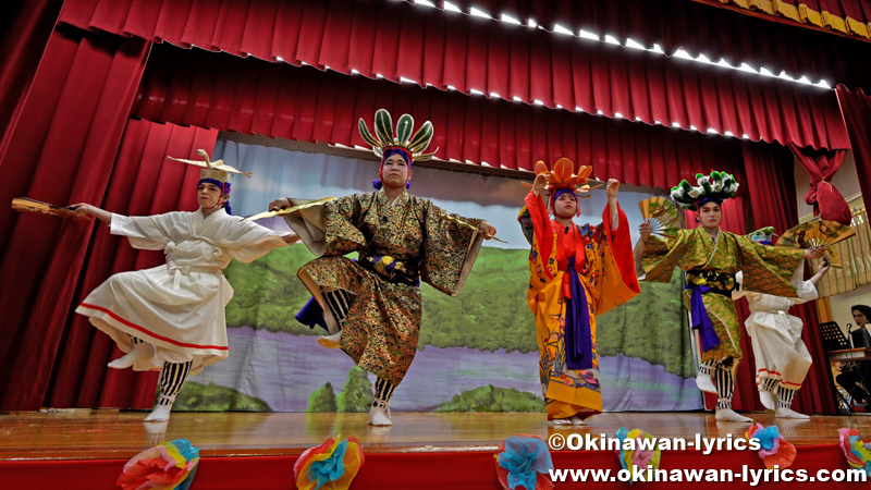 雑踊「松竹梅鶴亀」@名護市田井等・親川豊年祭