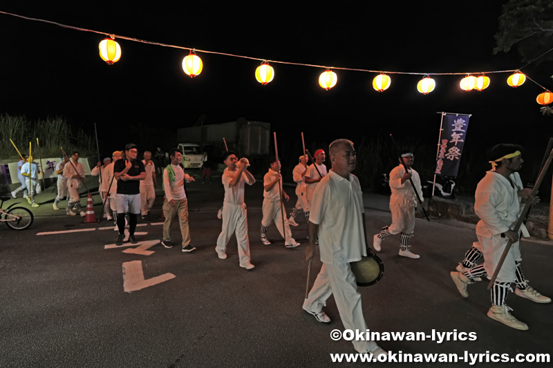 親川公民館@名護市田井等・親川豊年祭