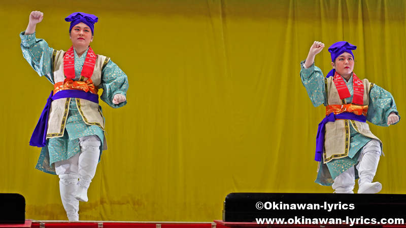 雑踊「鳩間節」@宜野座の八月あしび(豊年祭)