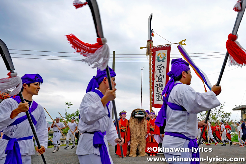 スーマチ(総巻)@宜野座の八月あしび(豊年祭)